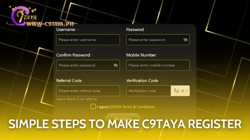 Enjoy a seamless registration process with these incredibly straightforward steps